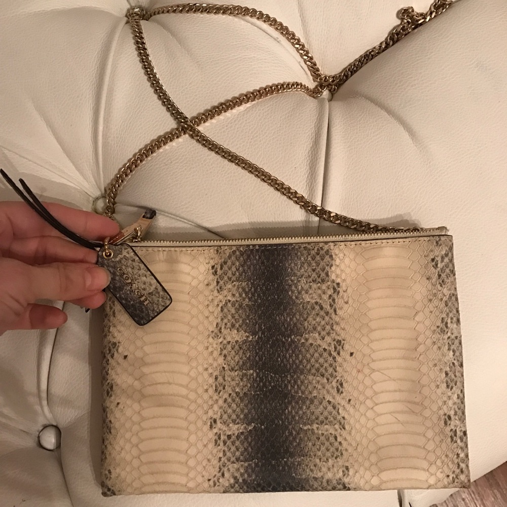 Coach multi color crossbody bag